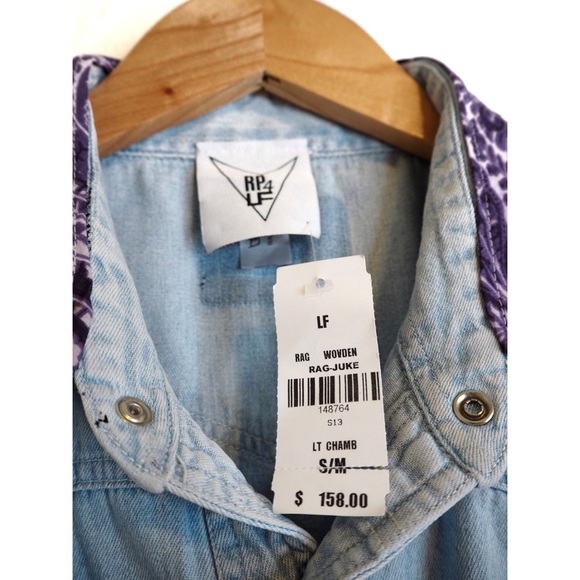 RP4LF Redone Denim Vest NWT - Picture 6 of 6